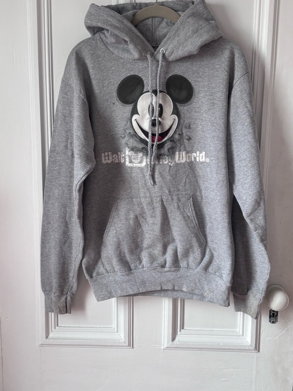 Vintage Classic Disneyland Walt Disney World Mickey Mouse Graphic Thrashed Small